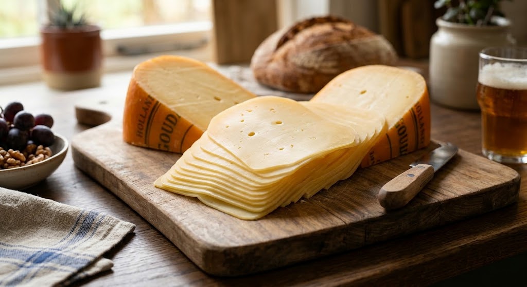 Sliced cheese Sliced cheese