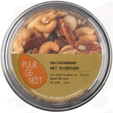 Macadamia mix with blueberries 150gr
