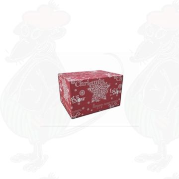 Shipping Box Christmas Red