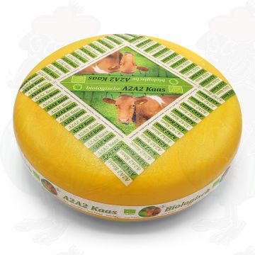 A2A2 Young matured - A2 Organic cheese | Entire cheese 13 kilo / 28.6 lbs