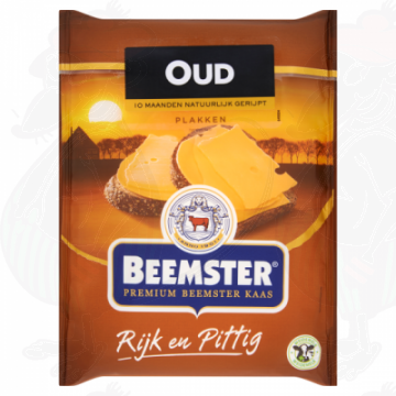 Sliced cheese Beemster Extra Old Premium 48+ | 125 grams in slices