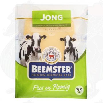 Sliced cheese Beemster Young Premium 48+ | 150 grams in slices