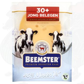Sliced cheese Beemster Semi-Matured Premium 30+ | 150 grams in slices