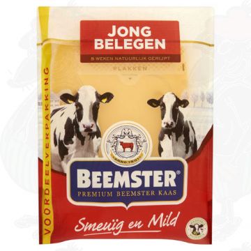 Sliced cheese Beemster Semi-Matured Premium 48+ | 250 grams in slices