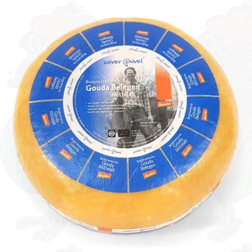 Matured Gouda Organic Biodynamic cheese - Demeter | Entire cheese 12 kilo / 26.4 lbs