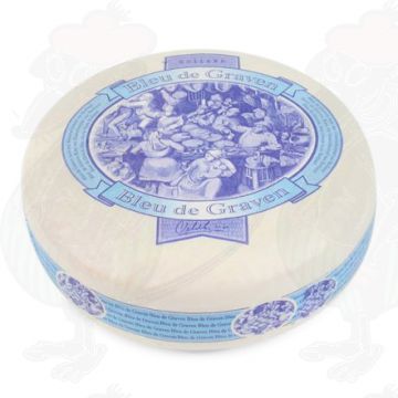 Blue de Graven - Dutch Blue Mould Cheese | Premium Quality | Entire cheese 3,5 Kilo / 7.7 lbs