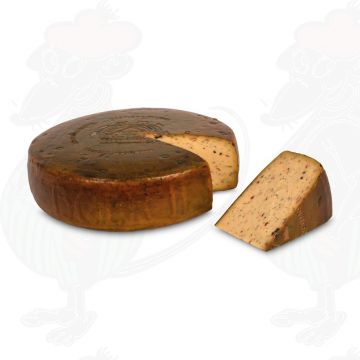 Farmer and pride cow Honey with Truffle and Garlic | Entire cheese 11 kilo / 24.2 lbs