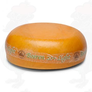 20+ Farmhouse low-fat Cheese | Premium Quality | Entire cheese 10.5 kilo / 23.1 lbs