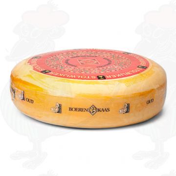 Old Farmhouse Cheese | Premium Dutch Quality | Entire cheese 14 kilos / 30.8 lbs