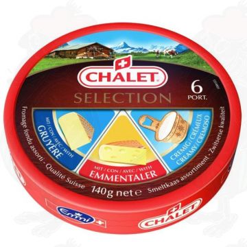 Chalet Selection 6 portions (140 grams)