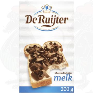 De Ruijter Chocolate Flakes Milk 200 g