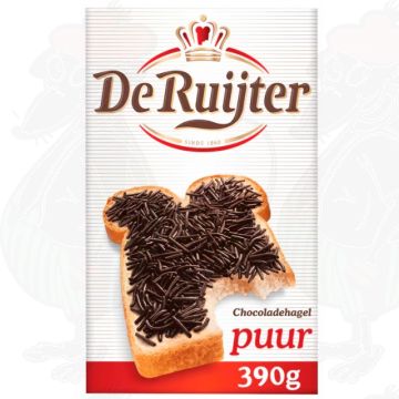 De Ruijter Hagelslag Puur (Dark Chocolate) - 390 g