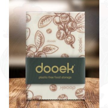 Beeswax Wrap Blueberry Terra Cotta - Cheese Wrap - Dooek | 30x40 cm