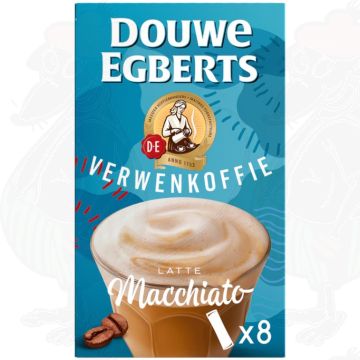 Douwe Egberts Indulgent Coffee Latte Macchiato 8 x 16,3 g