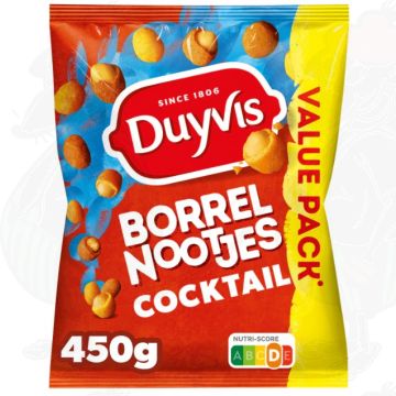 Duyvis Borrelnootjes Cocktail Peanuts 450 gr