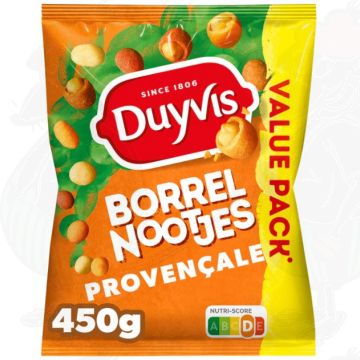 Duyvis Borrelnootjes Provencale Peanuts 450 gr
