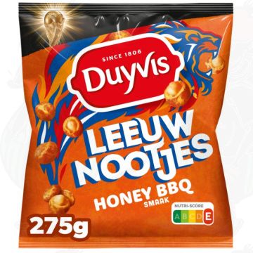 Duyvis Leeuwnootjes Honey BBQ Peanuts 275 gr