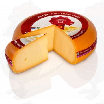 Extra Matured North Holland Gouda cheese with the Red Seal