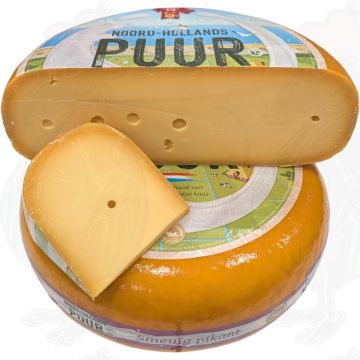 Extra Matured North Holland Gouda cheese with the Red Seal
