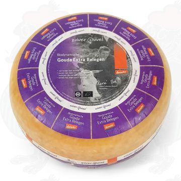 Extra Matured Gouda Biodynamic cheese - Demeter | Entire cheese 5 kilo / 11 lbs