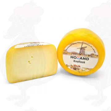 Farmer's Cheese | Garlic| Entire cheese 400 grams / 0.88 lbs