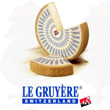 Gruyère Cheese - Swiss | Premium Quality | 250 grams / 0.55 lbs