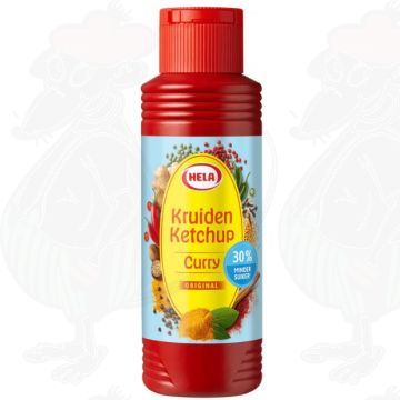 Hela Kruiden Ketchup Curry 30% minder suiker