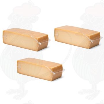 3 X Gouda Aged Hotel Block | Premium Quality | Together 10.5 kilos / 23.1 lbs