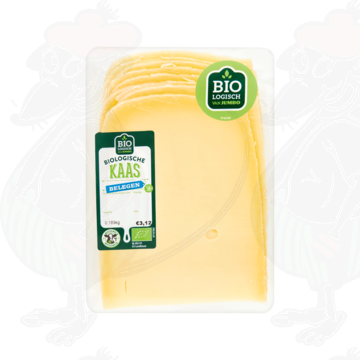 Sliced Organic Cheese Matured 50+ | 200 grams in slices