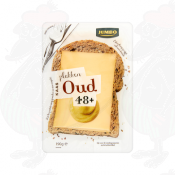 Sliced Gouda Cheese Old 48+ | 190 grams in slices