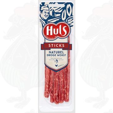 Huls Sticks Natural Dry Sausage 62.5g