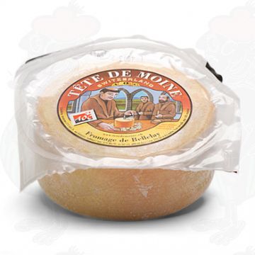Tête de Moine - Half a Cheese | Premium Quality | 400g - 0.9 lbs