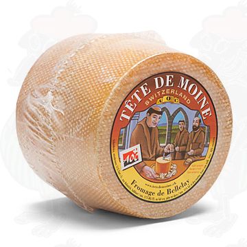 Tête de Moine - Whole Cheese | Premium Quality | 800g - 1.75 lbs