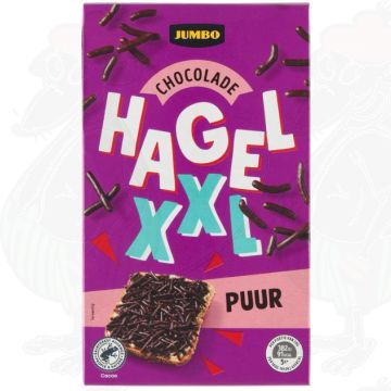 Chocolade Hagel XXL Puur 380g