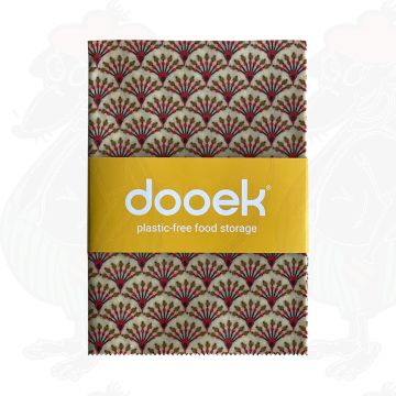 Beeswax Wrap Kiwi - Cheese Wrap - Dooek | 30x40 cm Beeswax Wrap Kiwi - Cheese Wrap - Dooek | 30x40 cm