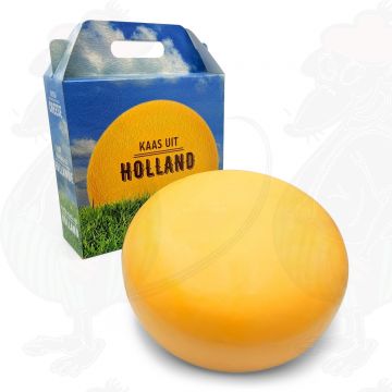 Young Gouda Cheese 4,5 kilo in a gift box