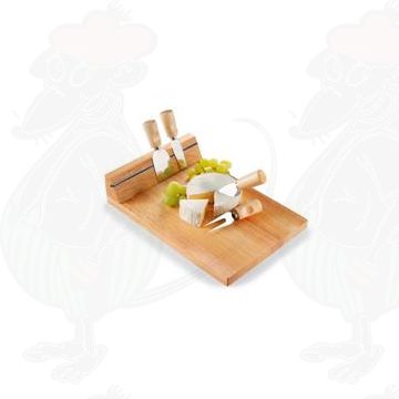 Cheese Board with magnetic for 3 knifes and pins.