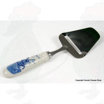 Delft Blue Cheese slicer in gift box
