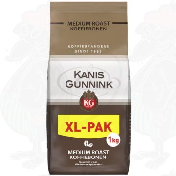 Kanis & Gunnink Medium Roast Coffee Beans XL Pack 1000 g