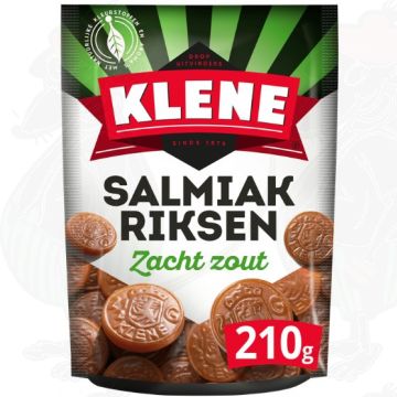 Klene Drop Salmiakriksen 210g