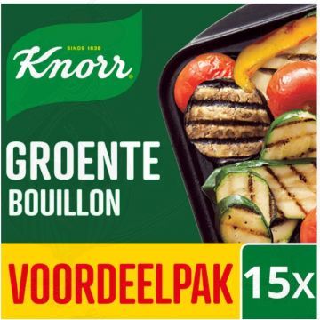Knorr Vegetable Bouillon Cubes 15 tabletten