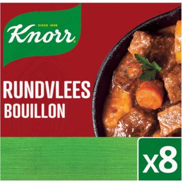 Knorr Beef Bouillon Cubes 8 stuks