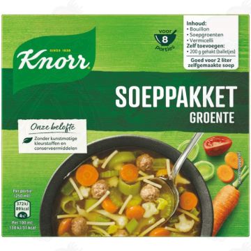 Knorr Vegetable Soup Pack 95 g