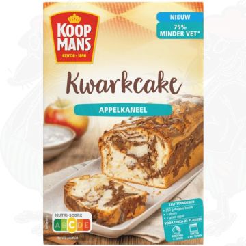 Koopmans Kwarkcake Appelkaneel 400g