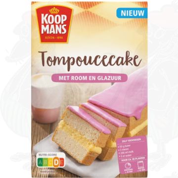Koopmans Tompoucecake Met Room En Glazuur 350 g