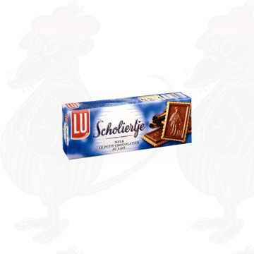 LU Scholiertje melkchocolade 150 grams 12 biscuits