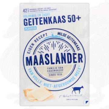Sliced Maaslander Goats Cheese 50+ | 140 grams in slices