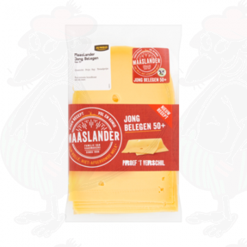 Sliced Maaslander Cheese Semi-Matured 50+ | 200 grams in slices