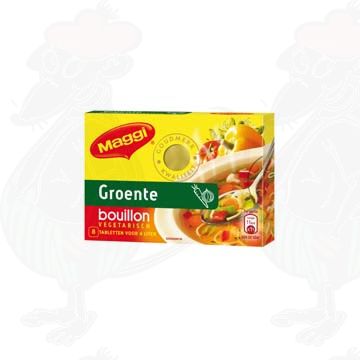 Maggi Groente bouillon vegetarisch 8 tabletten - 80 gram