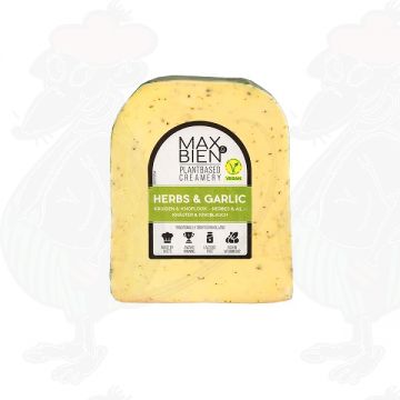 Vegan Herbs Garlic  Cheese  | Max Bien | 150 Grams - 0.33 lbs